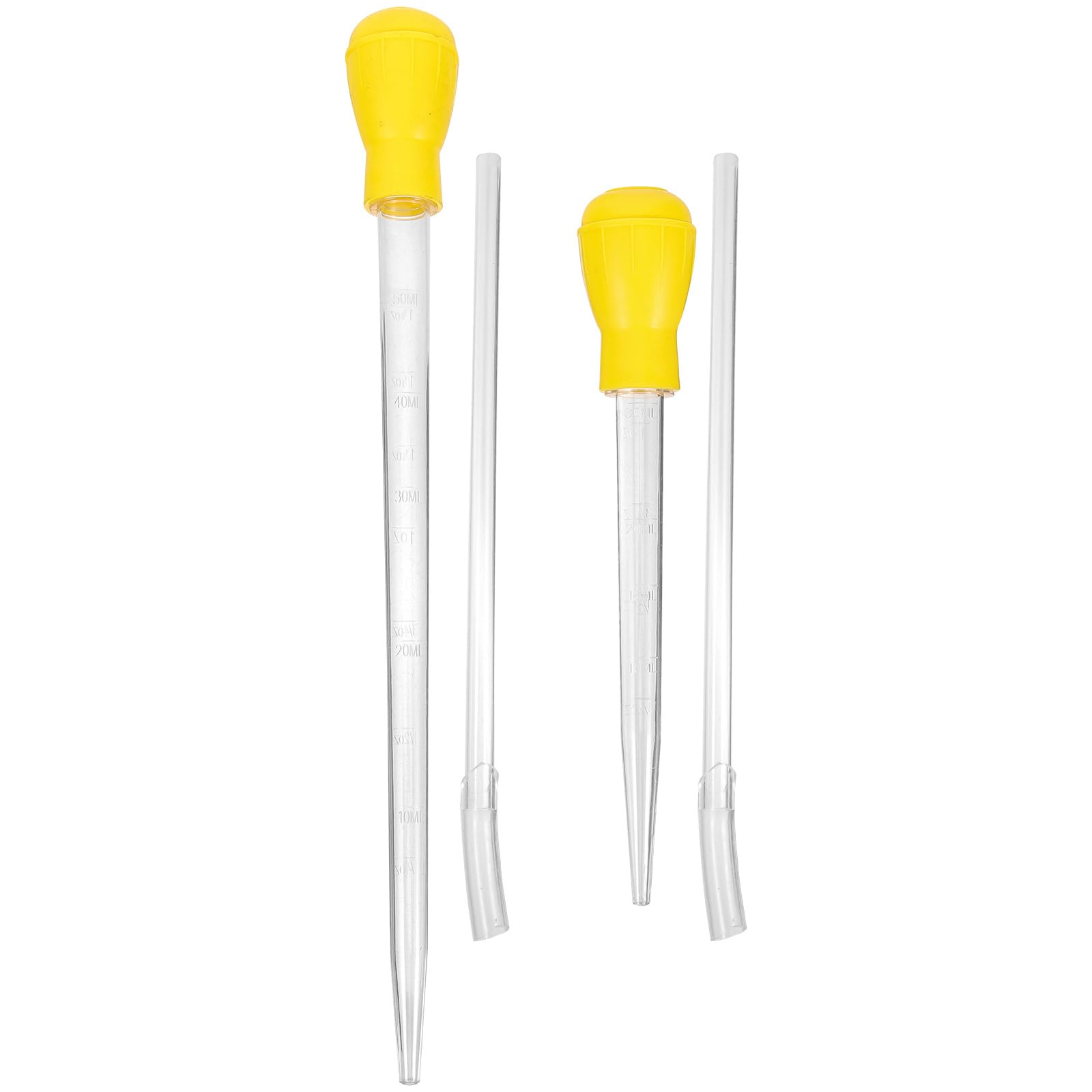 Pipette aquarium ULTECHNOVO lot de 2 siphons manuels pour le nettoyage du gravier et du sable