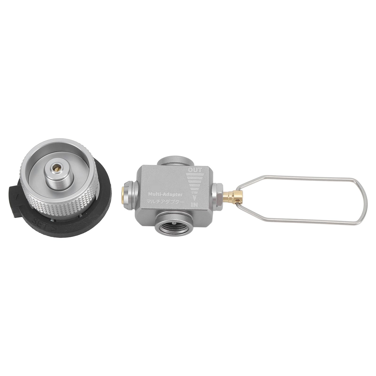 Generic Z15 Gas Canister Refill Adapter Portable Outdoor Gas Saver Camping Canister Vent Valve, Generic0yw6upecn7