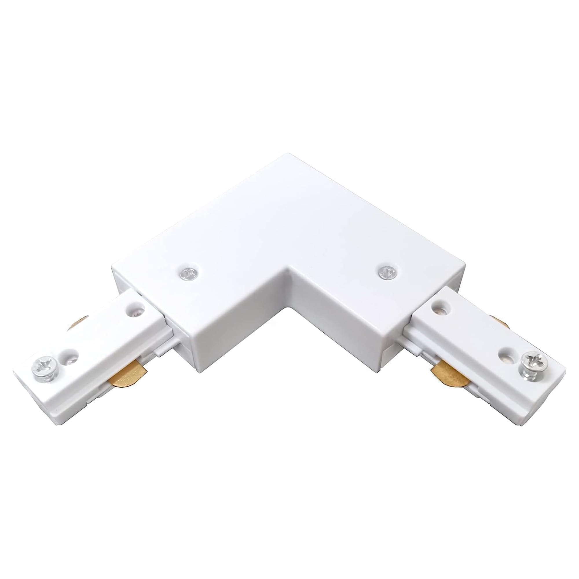Bravsekai H Track L Connector H Type Single Circuit 3-Wire-1 Track Lighting Kit for H Track System Track Lighting Accessories 240V