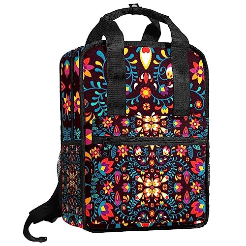 Sac à dos pour garçons ergonomique fini le mal de dos avec ce motif floral