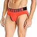 Calvin Klein Men's Underwear Intense Power Micro Hip Briefs, Ryan Red, X-Large