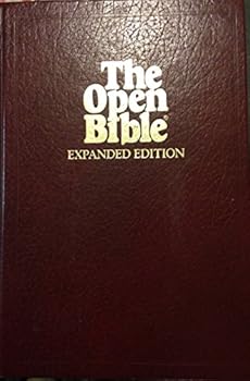 Bonded Leather The Open Bible Expanded Edition Large Print Book