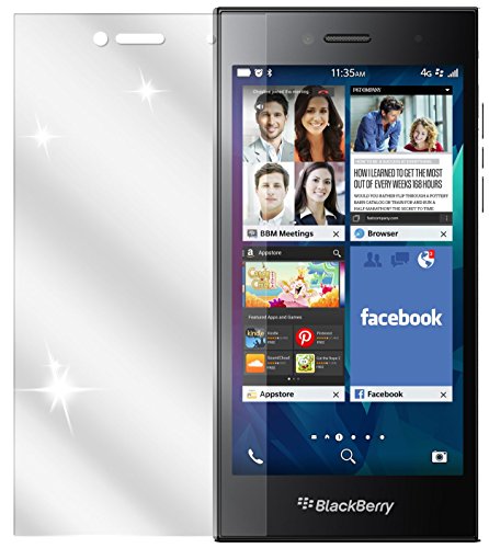 dipos I 2X Schutzfolie klar kompatibel mit BlackBerry Leap Folie Bildschirmschutzfolie