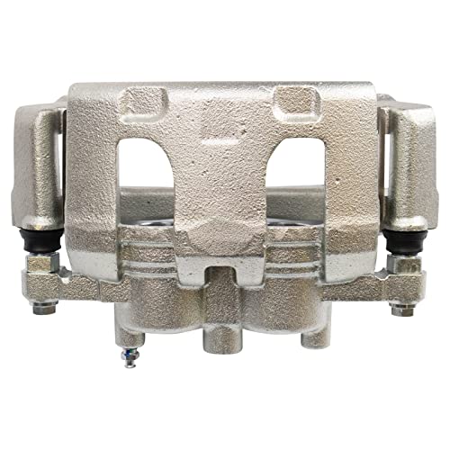 Image of TRQ Front Left Brake Caliper w /Bracket Drivers Side | For 2008-2009 Buick LaCrosse 2006-2011 Lucerne Cadillac DTS 2014-2016 Chevrolet Impala Limited