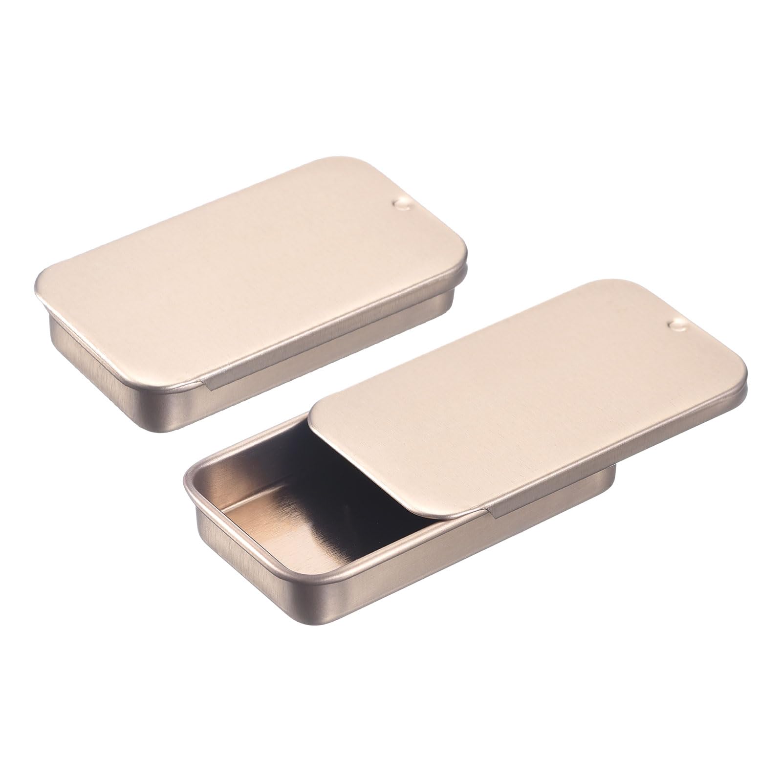 Boîtes en métal rectangulaires pour organiser vos loisirs créatifs nomades