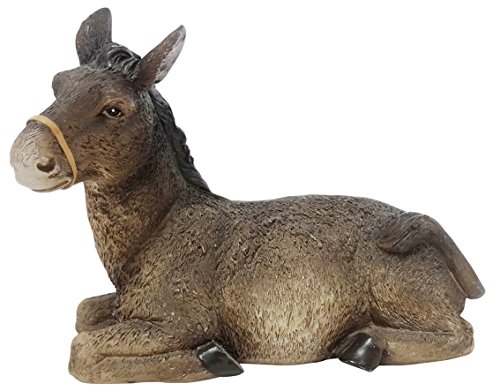LoveE 5 Inches Nativity Animal Nativity Scene Nativity Donkey Statue
