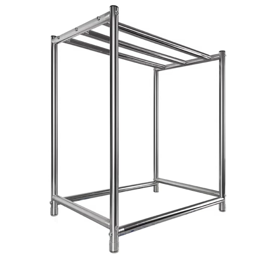 Griglia per arrosto in acciaio inox per salumi e anatra, griglia per asciugare la carne con 10 ganci, accessorio essenziale per cucine moderne