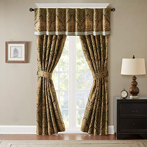 Hampton Hill FB40-1130 Canovia Springs Window Panel 54x95 Multi, (54\"x95\"), Brown - Thumbnail 2