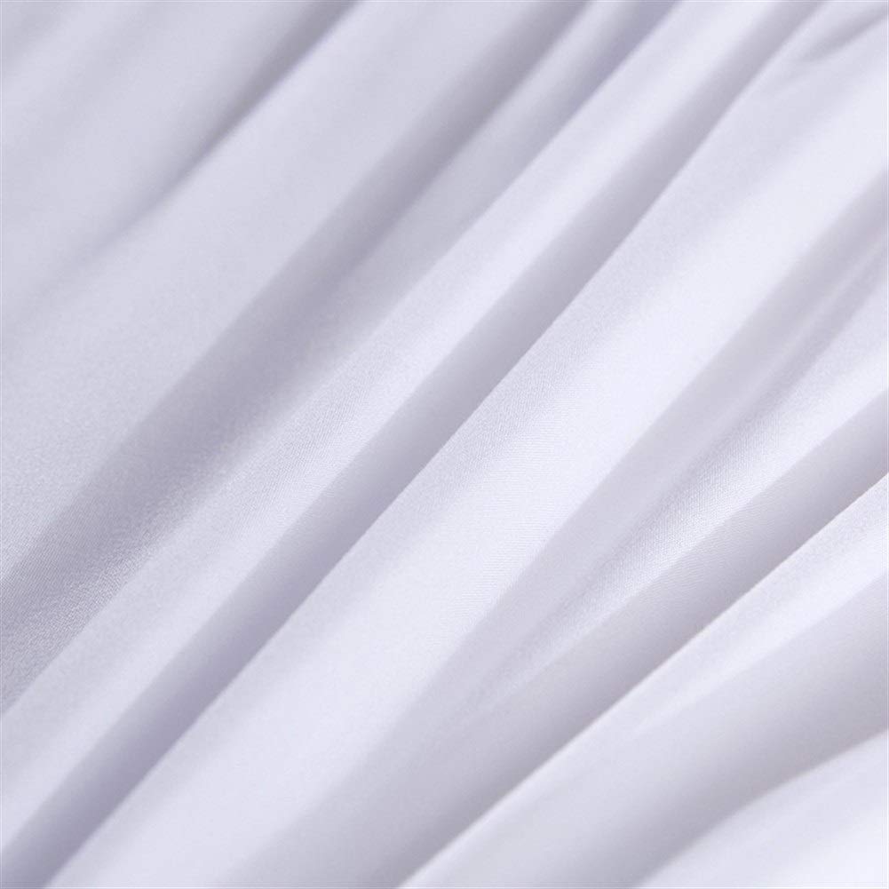 Bedrokken thuis beddengoed bedrok elastisch laken bed rok bedhoes zonder oppervlak Couvre hotel bed cover bed beschermer (kleur: geel, maat: 135 x 200 x 40 cm