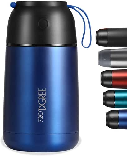 720°DGREE Thermobehälter für Essen 730ml “wunderJar” - 9h Heiß, 12h