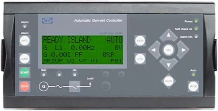 New DEIF AGC-4 Replaced by AGC-4 MkII Original Automatic Genset Controller Generator Set Control Module Please Provide The Specifications for The Back Side