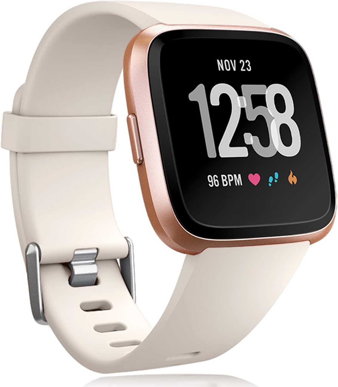 Wepro Bands Compatible With Fitbit Versa SmartWatch, Versa 2 and Lite SE for Women Men, Small and Large