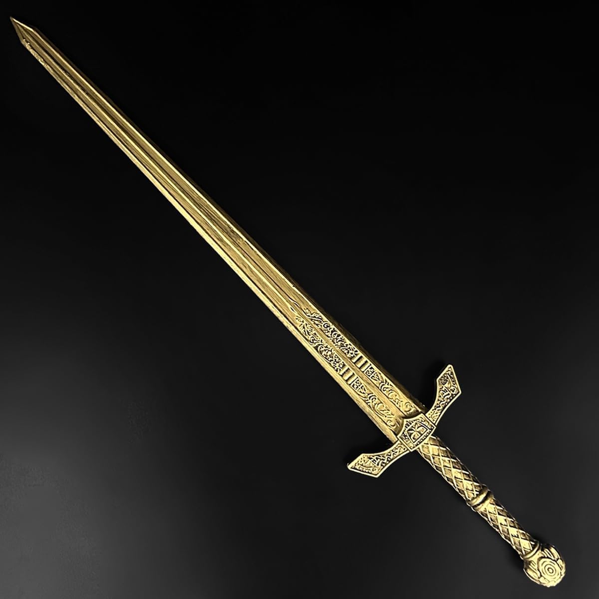 otaku gear 41 Inch Foam Elden Style Banished Knight Greatsword Prop - Medieval Fantasy Sword Replica for Cosplay, LARP, Costume, Display & Collection