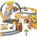 Imagen de OR TU Circuit Coche Niño 342 Piezas Circuito Tren Eléctrico Juguete Niño Regalo 3 4 5 6+ Años Construcción para Niños 360° Pista de Hebilla Flexible Vía Ferrocarril