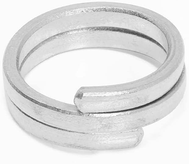 99.9% Pure Ranga (Tin) Ring For men and women - Free Size ring