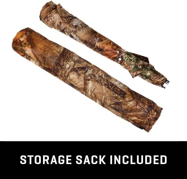 Allen Company Vanish Instant Roof Tree Stand - Large 57"W Umbrella - Durable and Portable Hunting Rain Cover - Hunting Concealment Gear and Accessories - Realtree Edge Camo - Image 7
