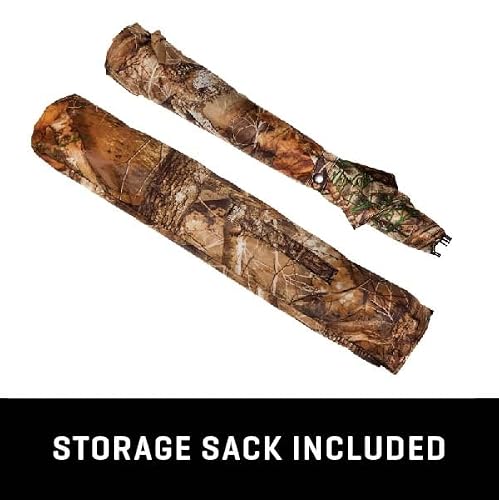Allen Company Vanish Instant Roof Tree Stand - Large 57"W Umbrella - Durable and Portable Hunting Rain Cover - Hunting Concealment Gear and Accessories - Realtree Edge Camo