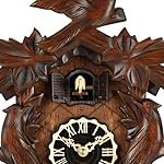 Kintrot Traditional Black Forest Clock