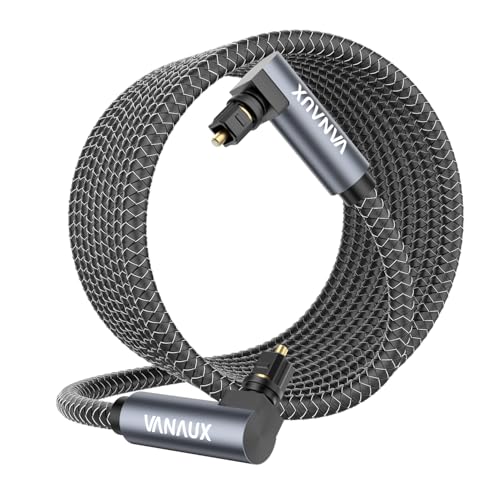 Cable óptico de 5 m en forma de L para empotrar tu Smart TV y barra de sonido sin esfuerzo