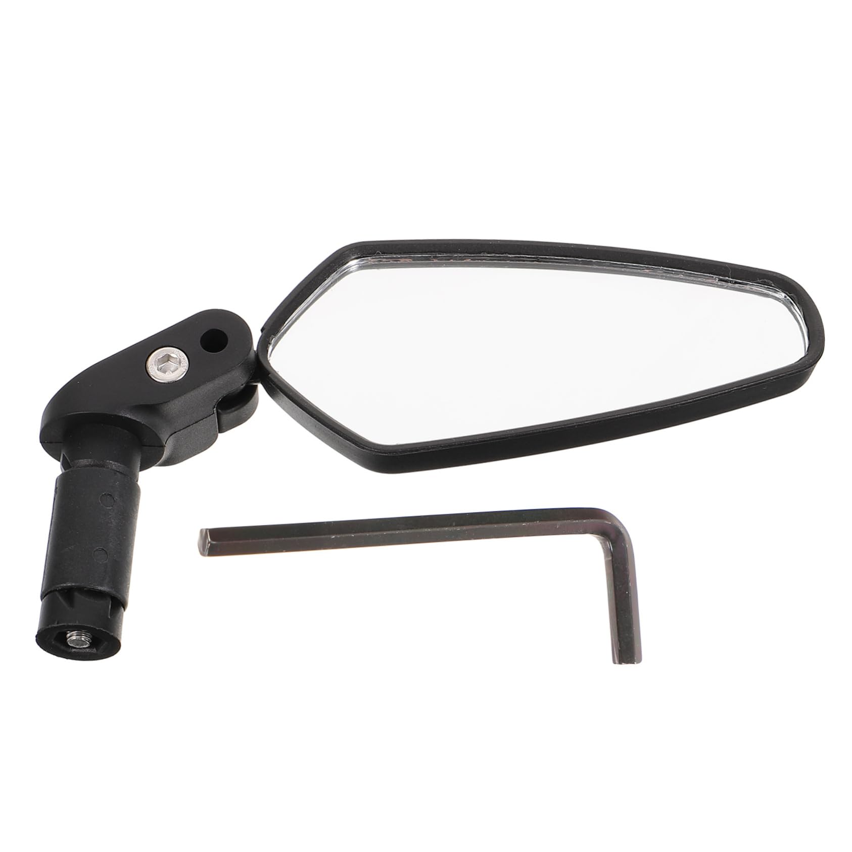 HEMOTON Rückspiegel Fahrrad Rückspiegel Mountainbike Spiegel Sicherheitsspiegel Fahrrad Seitenspiegel Fahrrad Rückspiegel Fahrradspiegel Drehbarer Spiegel Für Fahrradanhänger Nylonharz