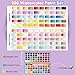 Taotree Watercolor Paint Set 100 Colors, Art Supplies Watercolors Kit Travel Water Colors with 3 Paints Brushes, Crafts Painting Supplies, Drawing Christmas Gifts for Adults Artist Drawing, Painting