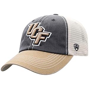 Top of the World Central Florida Golden Knights Men’s Relaxed Fit Adjustable Mesh Offroad Hat Team Color Icon, Adjustable