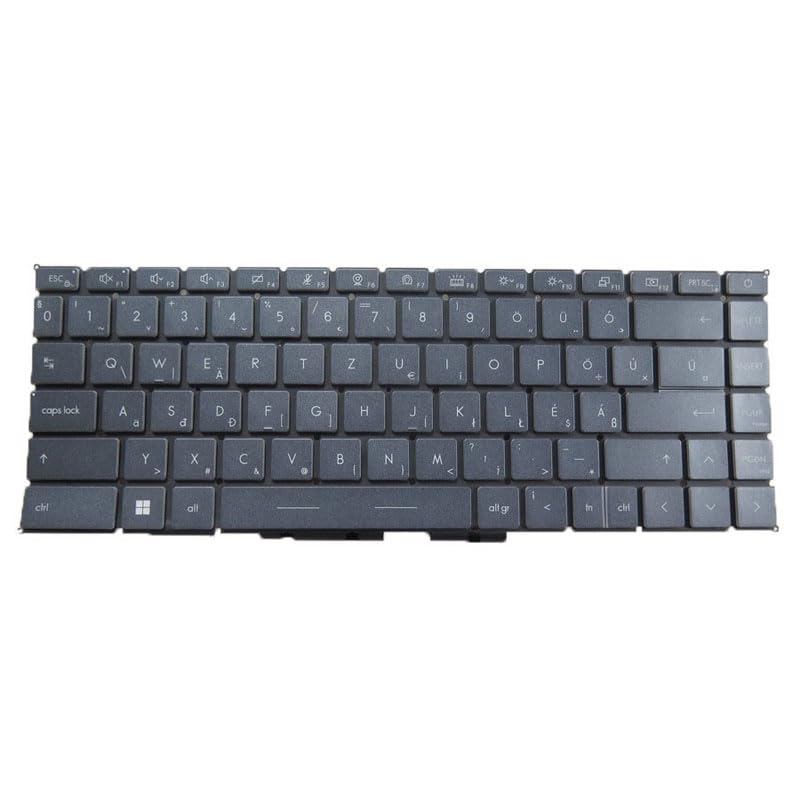 Laptop Backlit Keyboard for MSI Delta 15 MS-15CK A5EFK MS15CK Hungary HU Grey No Frame New