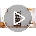 Image of ABOUT SPACE Bookshelf for Home - 6 Tier Book Rack for Study Room | Open Book Shelf for Office, Library, Bedroom, Living Room - Engineered Wood Display Cabinet (Walnut - L 71 x B 24.5 x H 137.5 cm)