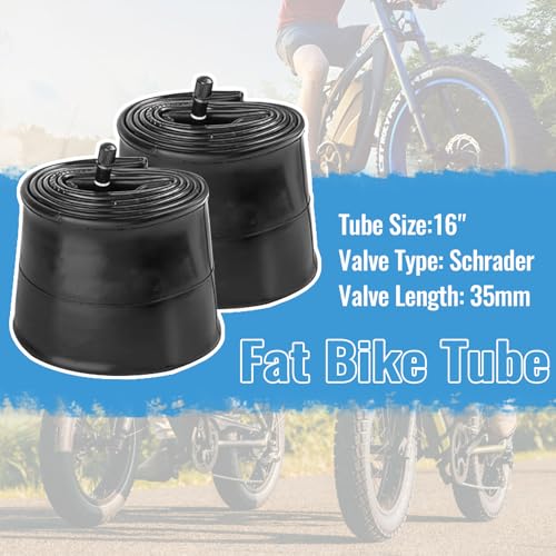 ZUKKA 16/20 x 4.0 E-Bike Tire Fat Tire High Performance Replacement Folding Mountain Bike Tire High-Density Bike Tires for E Bikes