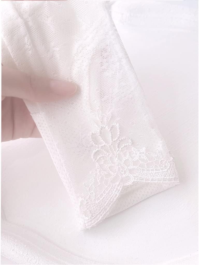 Lace Gloves Women's Thin Driving Touch Screen Breathable Ice Silk Riding Tram Gloves(E)