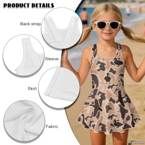 Image of KEIAHUAN Gymnastics Leotards for Girls Sleeveless Bodysuit Dance Leotards Performance Costume