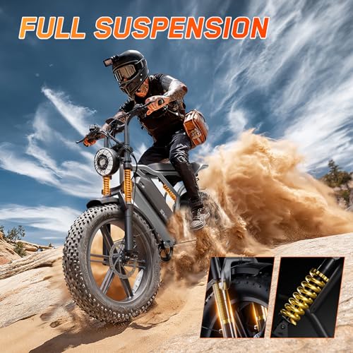 Image of TST Electric Bike for Adults, 48V 15Ah Battery for Urban Cycling, Fat Tire