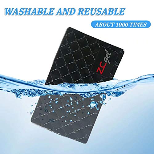 image for ZC GEL Sticky Dash Pad (4 Pack), Removable and Traceless Car Dashboard