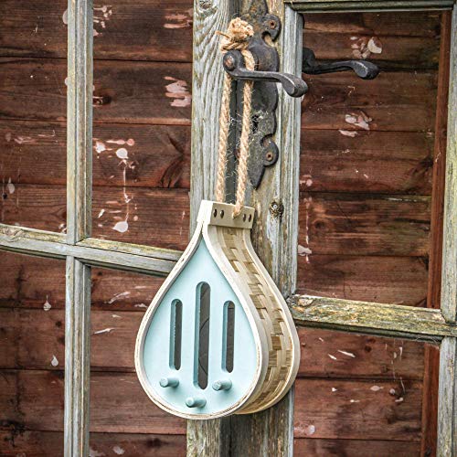 Dewdrop Butterfly Nest Box | Nesting House | Butterfly House | Bird Box | Wildlife Hotel & Feeder | Birds, Bugs & Bee Box for Gardens | M&W - Image 3