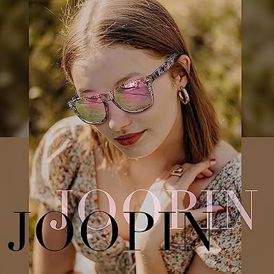 Joopin Square Sunglasses Polarized UV Protection Trendy Designer Sun Glasses Men Women