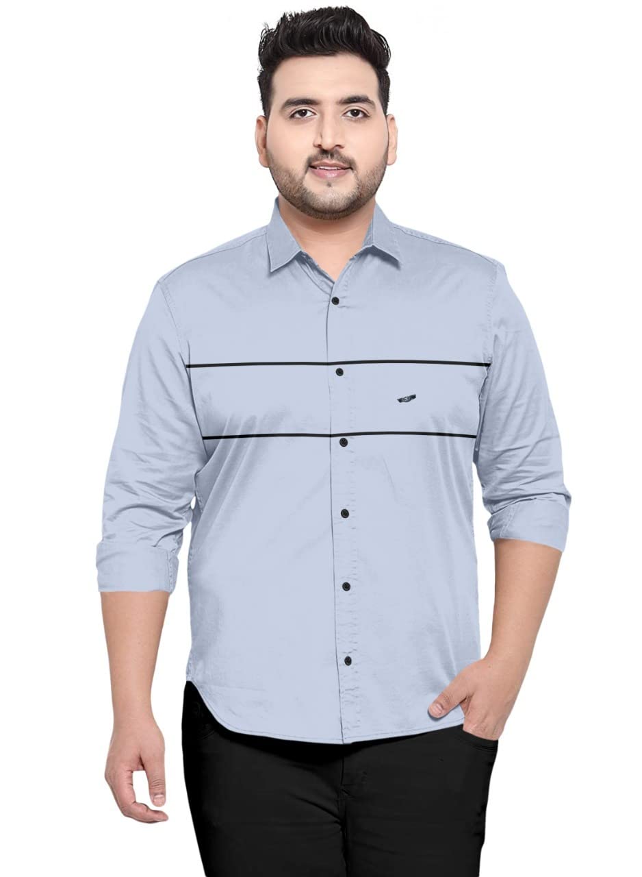 Goyam Traders Men's Regular Fit Cotton Casual Checks Shirt (Pack of 01)