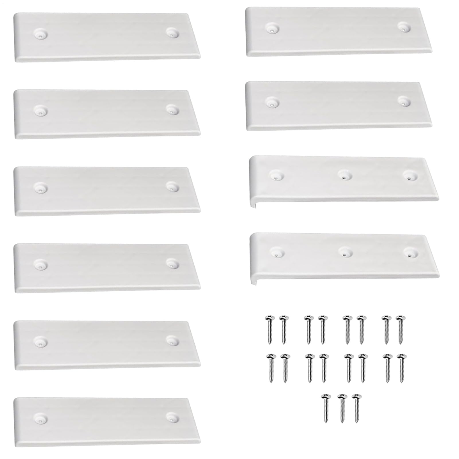 Glissières de remorque de bateau robustes en polymère durable pour madriers de protection