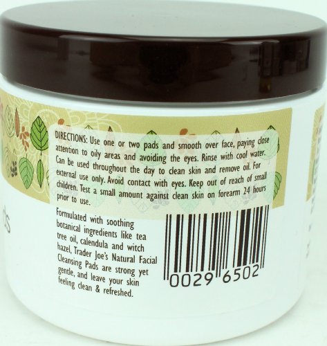 Trader Joe's Spa Set: Face Wash And Facial Cleansing Pads With Tea Tree Oil #TOP3