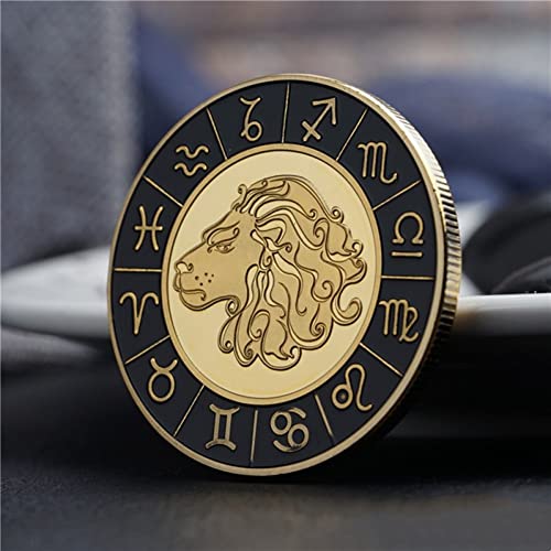 Monedas coleccionables Doce Constelaciones Gold con diamantes de oro 8