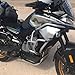 Midimttop Motorcycle CF Moto 800MT Highway Engine Guard Crash Bar Bars Bumper Stunt Cage Protector Anti-Fall Kit Fits for CFMOTO 800 MT Modified Parts Accessories 2021 2022 2023 2024 2025 (Silver)