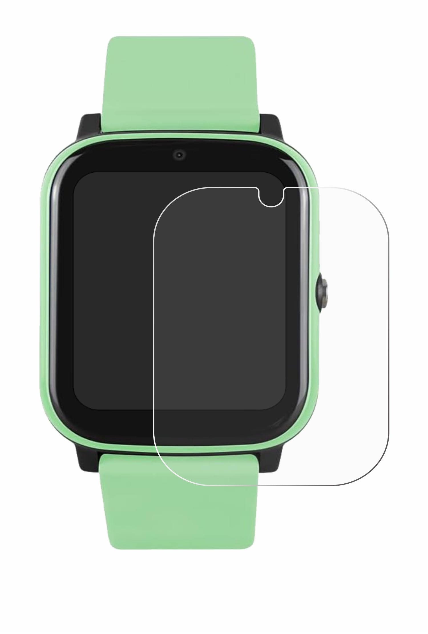 upscreen Scratch Shield Screen Protector for One2Track Connect NEXT - HD-Clear, Anti-Fingerprint