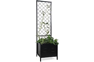 Premium Outdoor Planter with Trellis