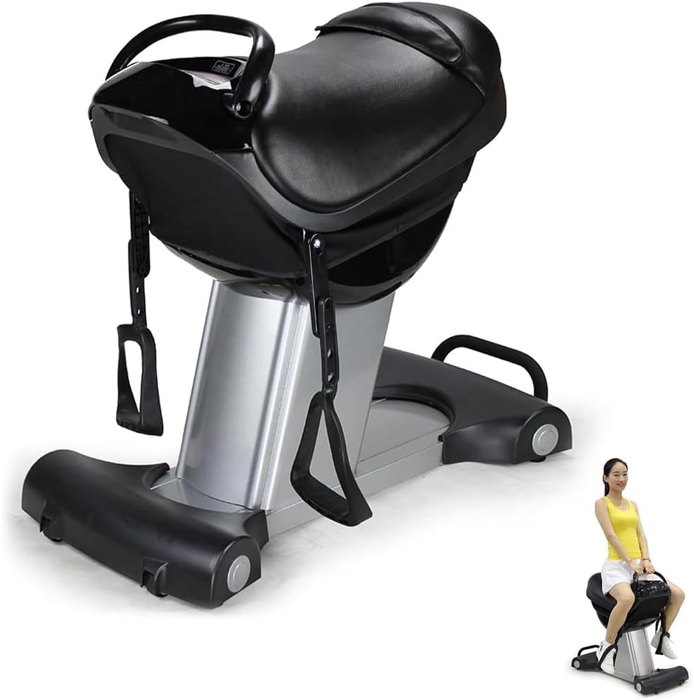 Horse Riding Machine for Home Gym, Electric Simulator with Hip Assist, 20 Gears & 3 Programs, Ideal Workout Equipment