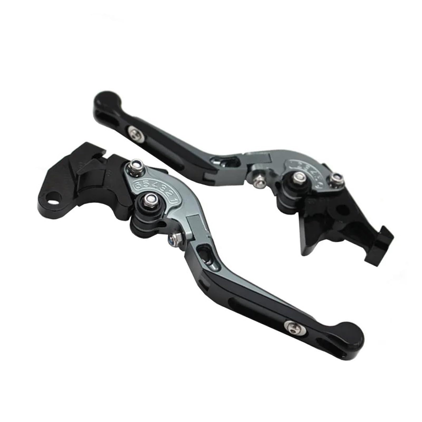 Rvevfbkbal Nn Motorcycle Brake Clutch Lever Levers Adjustable Folding For Suzuki Gs500 Gs 500 1989-2008(Nn)