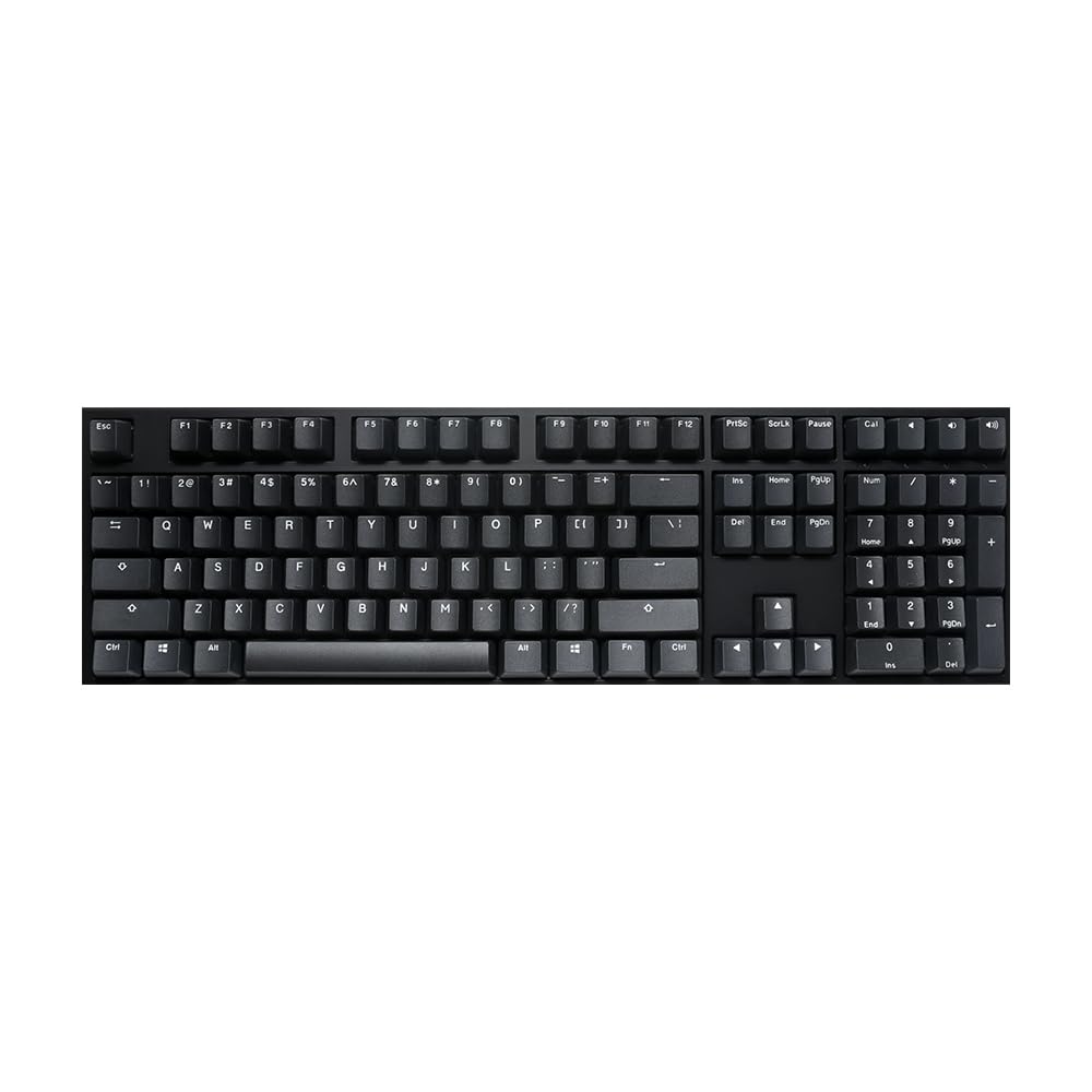 Ducky Origin Black Double Shot PBT Mechanical Keyboard (Cherry MX Brown)