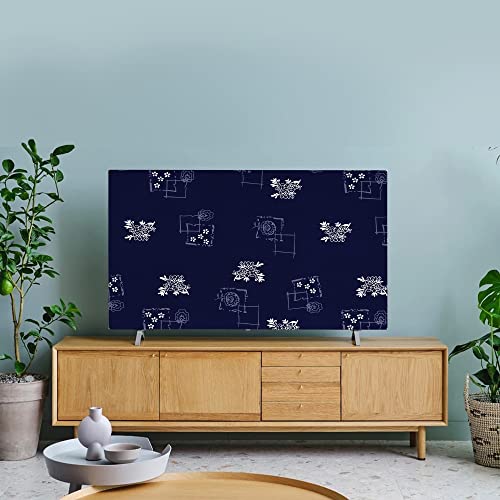 Image of Glassiano Marigold Dustproof Printed 58 inch LED TV Cover Screen Protector Compatible for All Models, Print 16