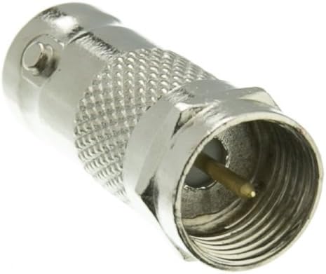 BNC Female to F-pin Male Adapter