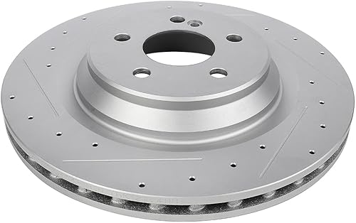 Miniatura 2 de Kit de rotores de freno SCITOO - (2) rotores de freno ranurados traseros para Ford Explorer 2002-2010 para Ford Explorer, 2007-2010 para Ford