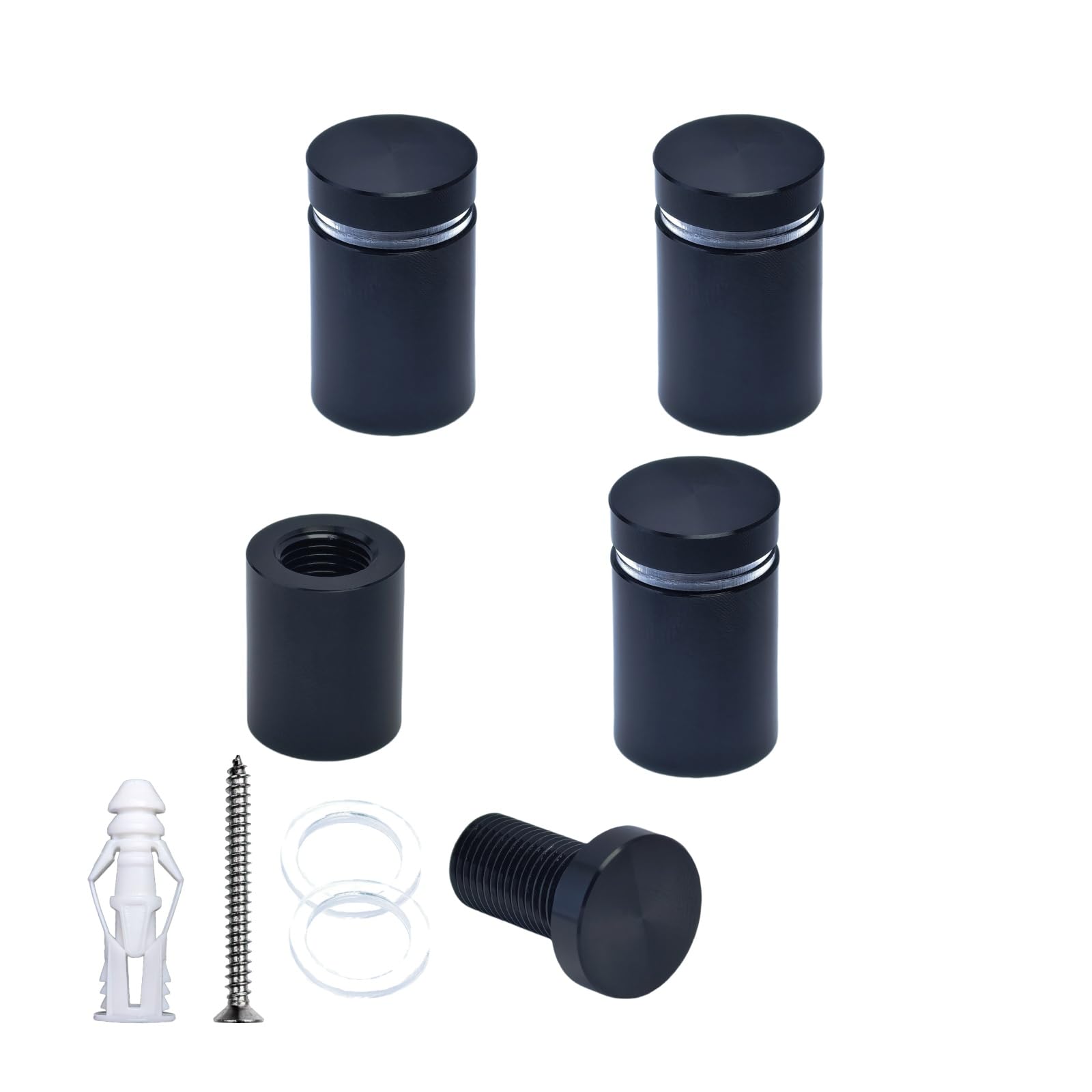 4 Pcs Aluminum Standoff Fixings