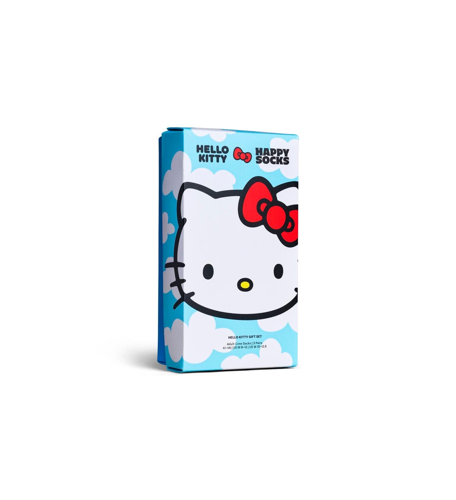 Happy Socks Calzini Hello Kitty – Calzini in cotone colorati con motivi Hello Kitty, 36-40 e 41-46